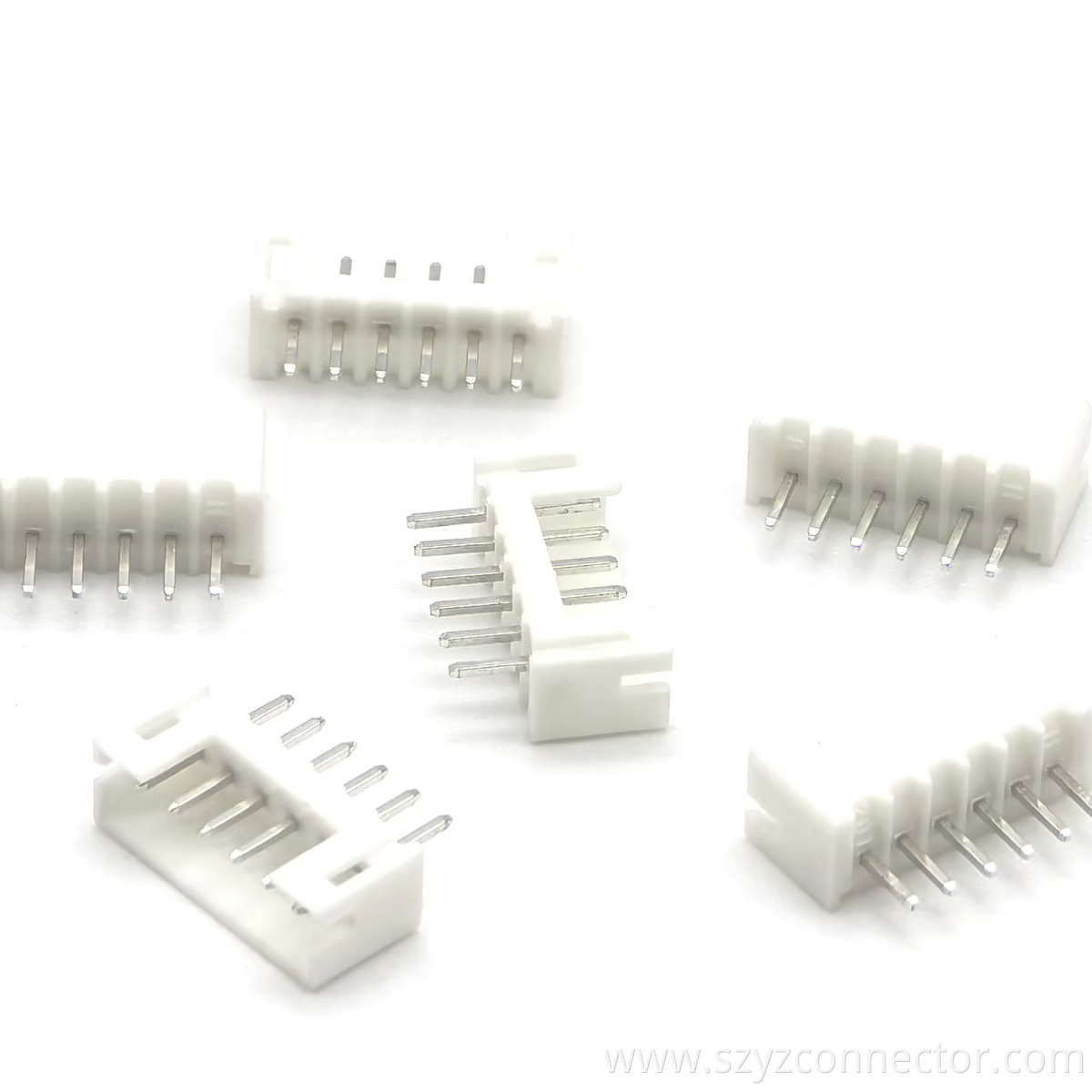 Wafer PH2.0 White Pin header Connector Straight DIP 6P